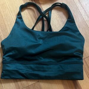 Lululemon Emerald Green Sports Bra